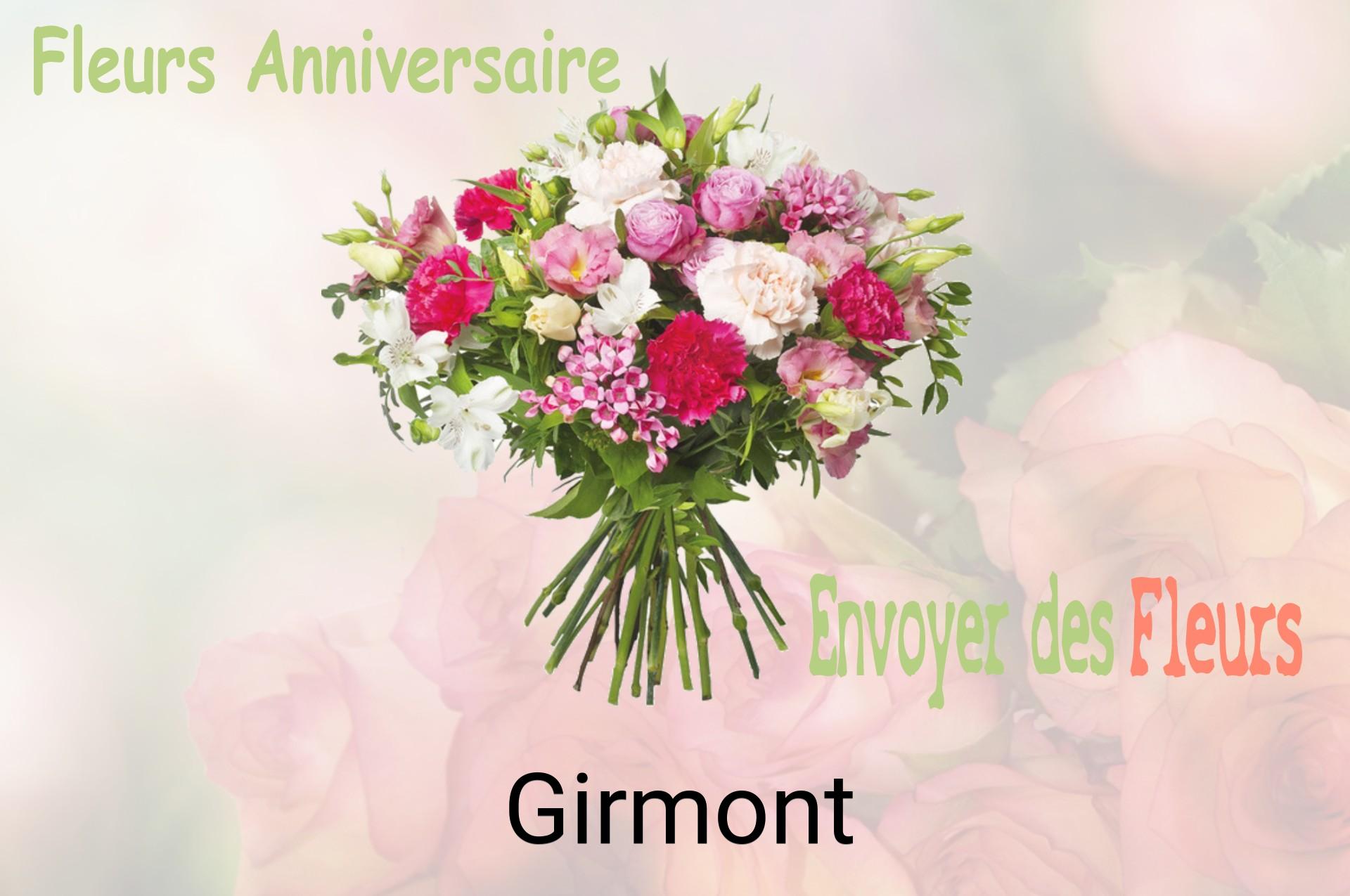Bouquet de fleurs d’anniversaire livré à Girmont